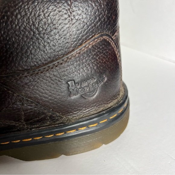 Dr. Martens Brighton Chukka Boots Brown Leather Mens - Picture 4 of 11